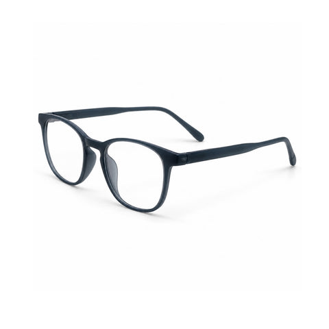 Basics 2802 Rounded Square Optical Frame in Navy