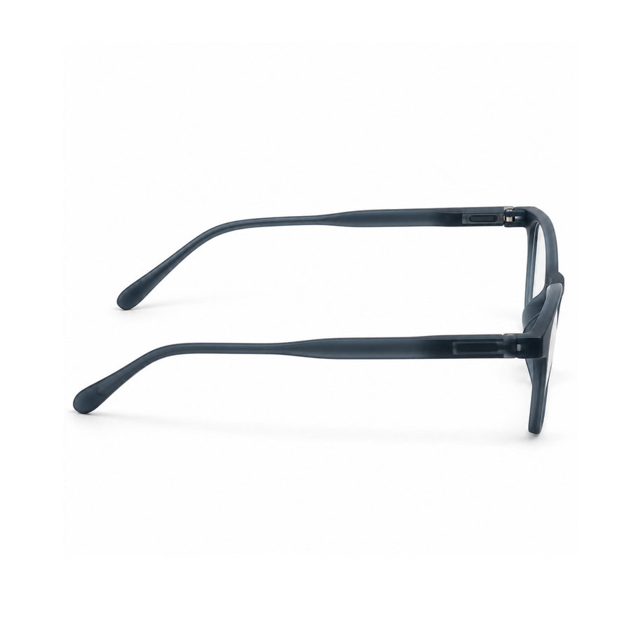 Basics 2802 Rounded Square Optical Frame in Navy — side view
