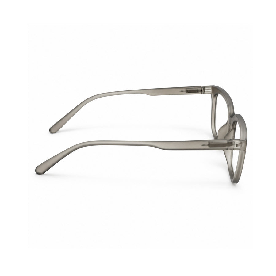 Basics Neo 2815 Square Optical Frame in Khaki Grey — side view