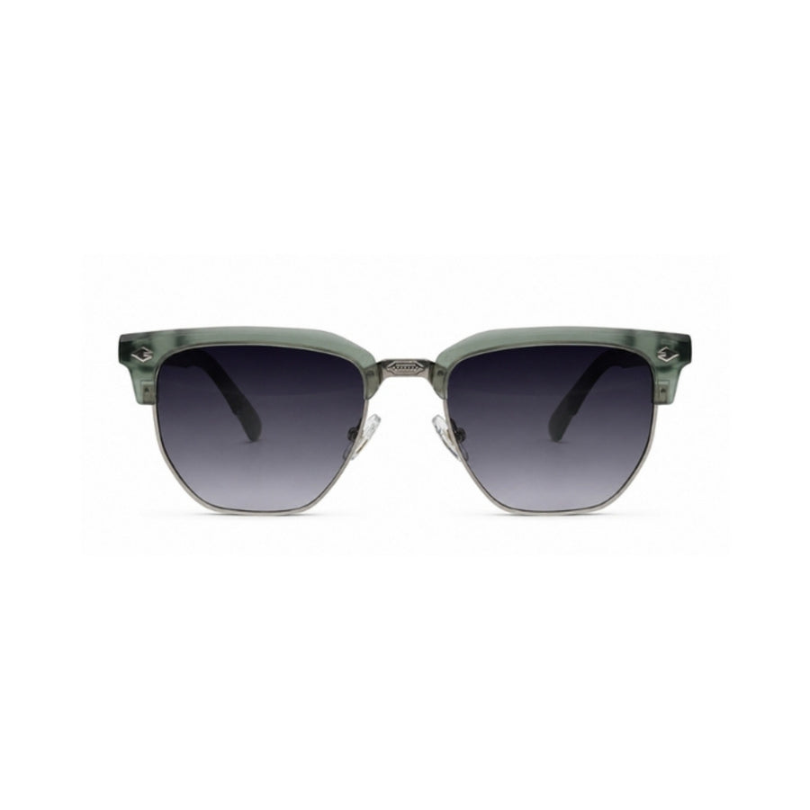 VERLIN 6318 Green Clubmaster Prescription-Friendly Sunglasses — supplied source view 1