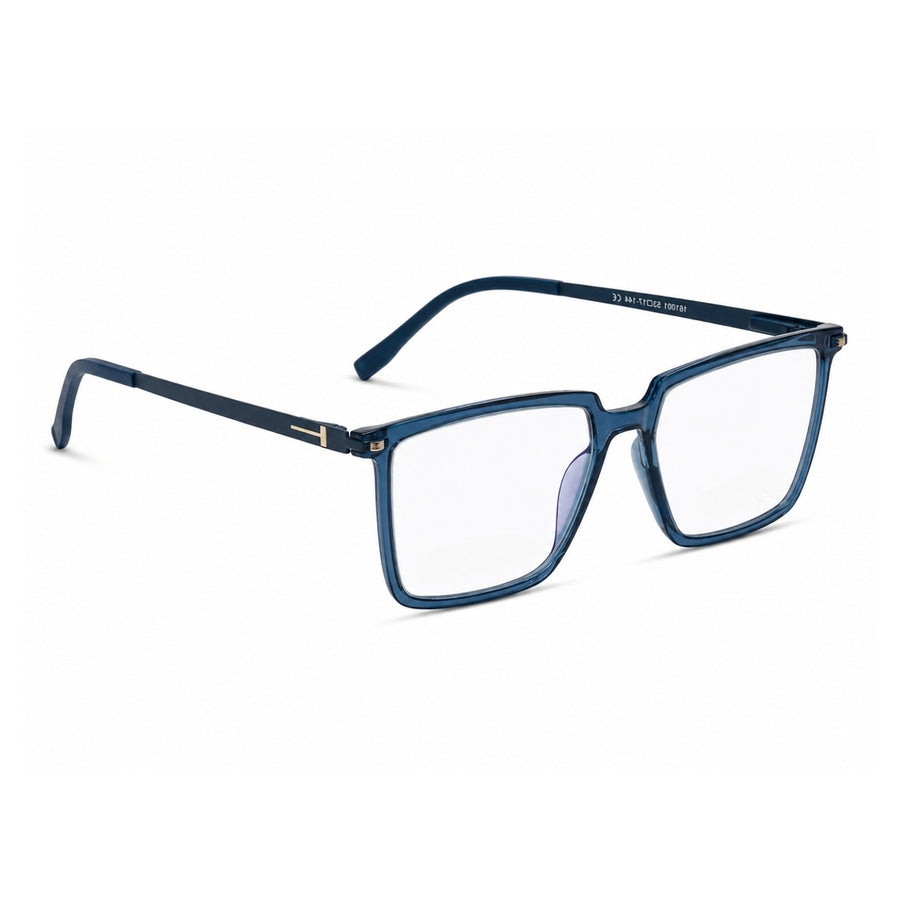 Wednesday 1001 Blue optical frame – opposite angle view