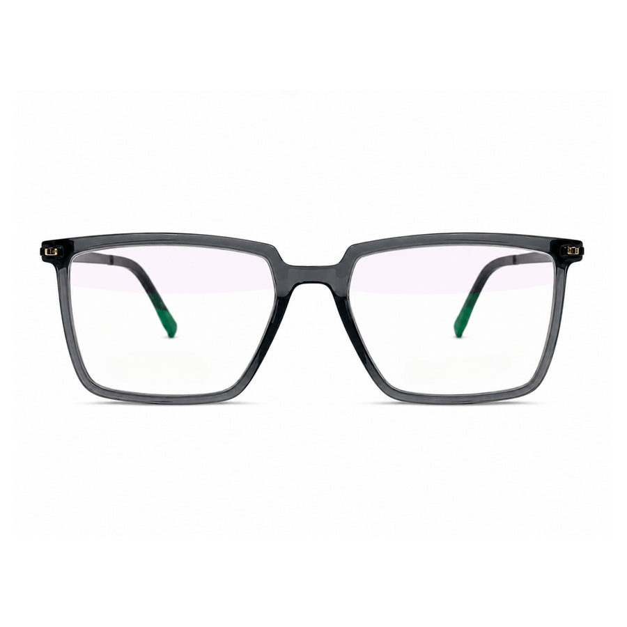 Wednesday 1001 Grey optical frame – front view