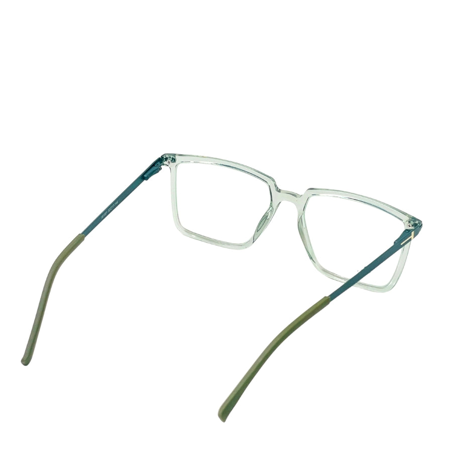 Wednesday 1001 Light Green optical frame – side view