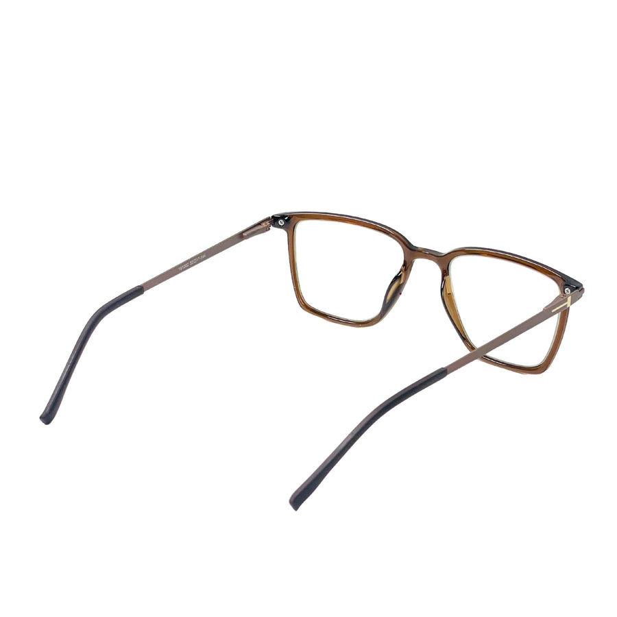 Wednesday 1002 Brown optical frame – side view