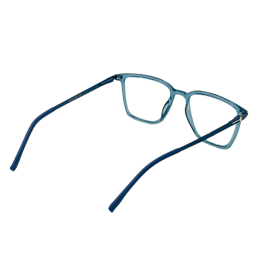 Wednesday 1002 Light Blue optical frame – side view