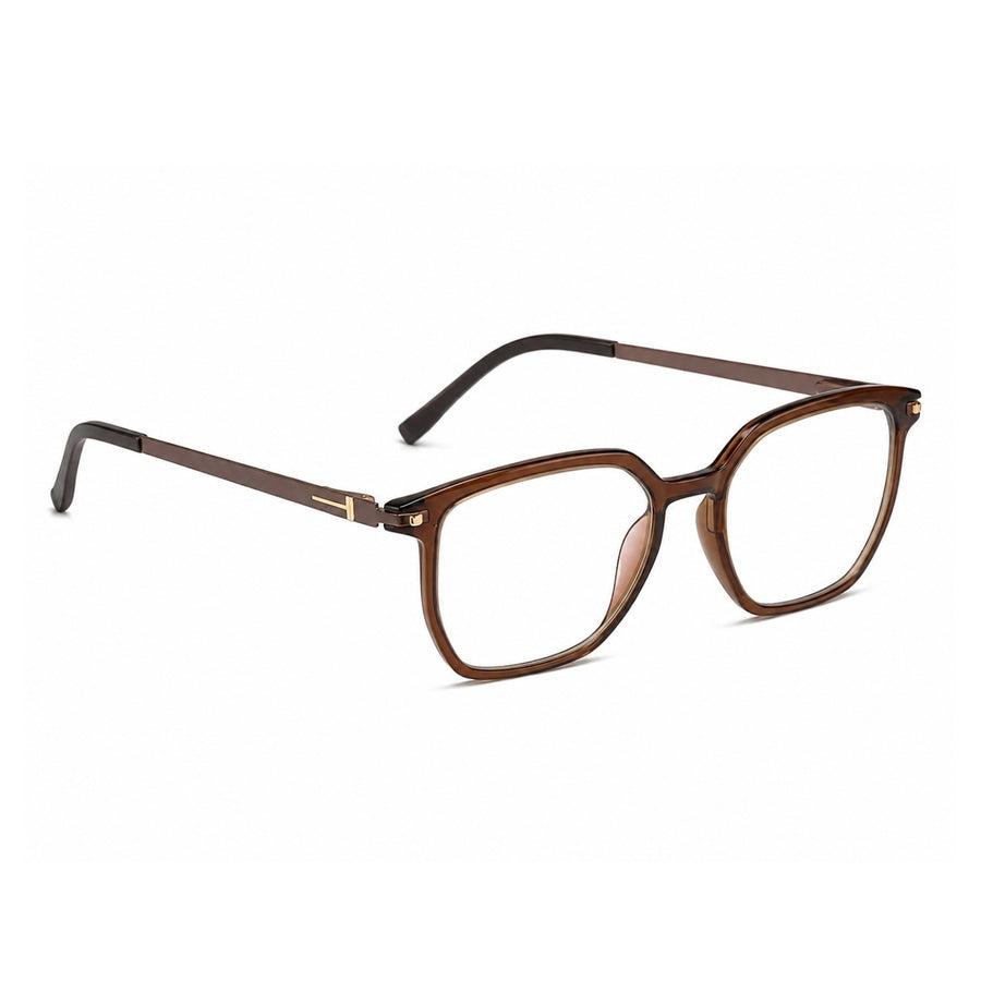 Wednesday 1003 Brown optical frame – right angle view