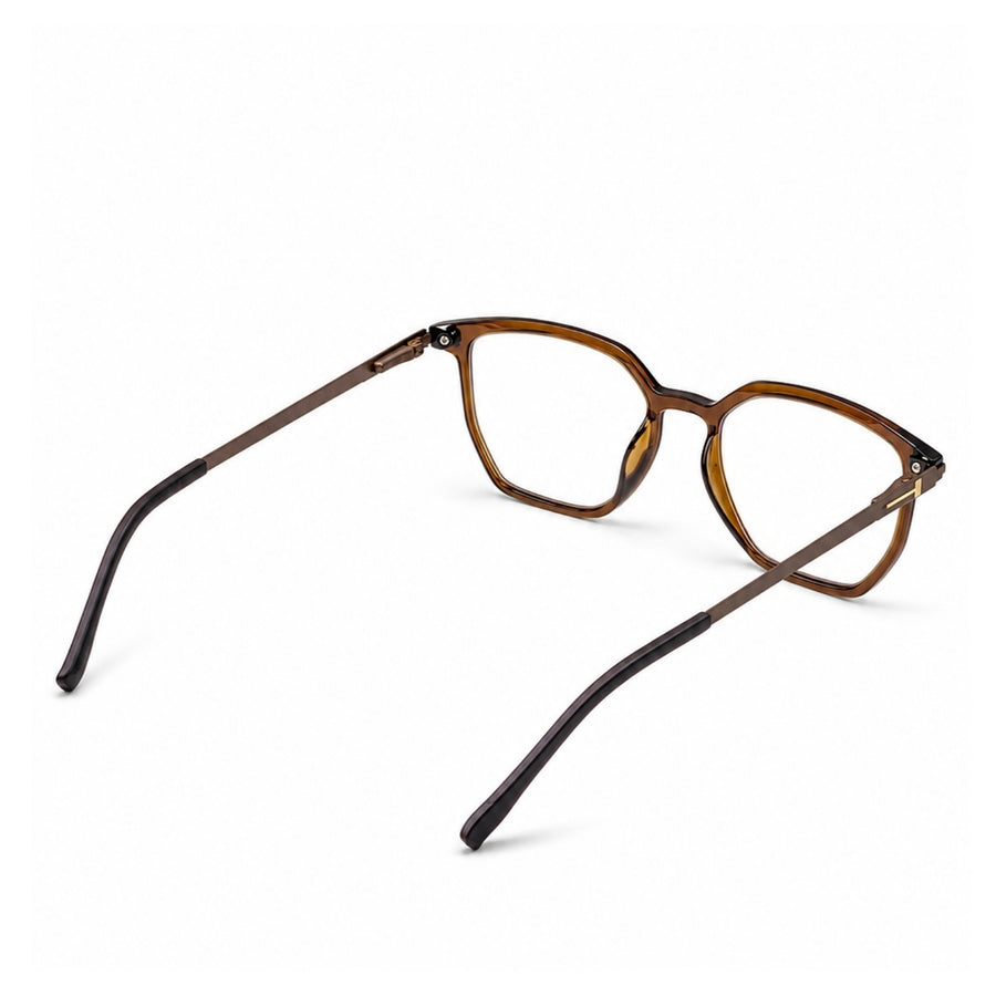 Wednesday 1003 Brown optical frame – side view