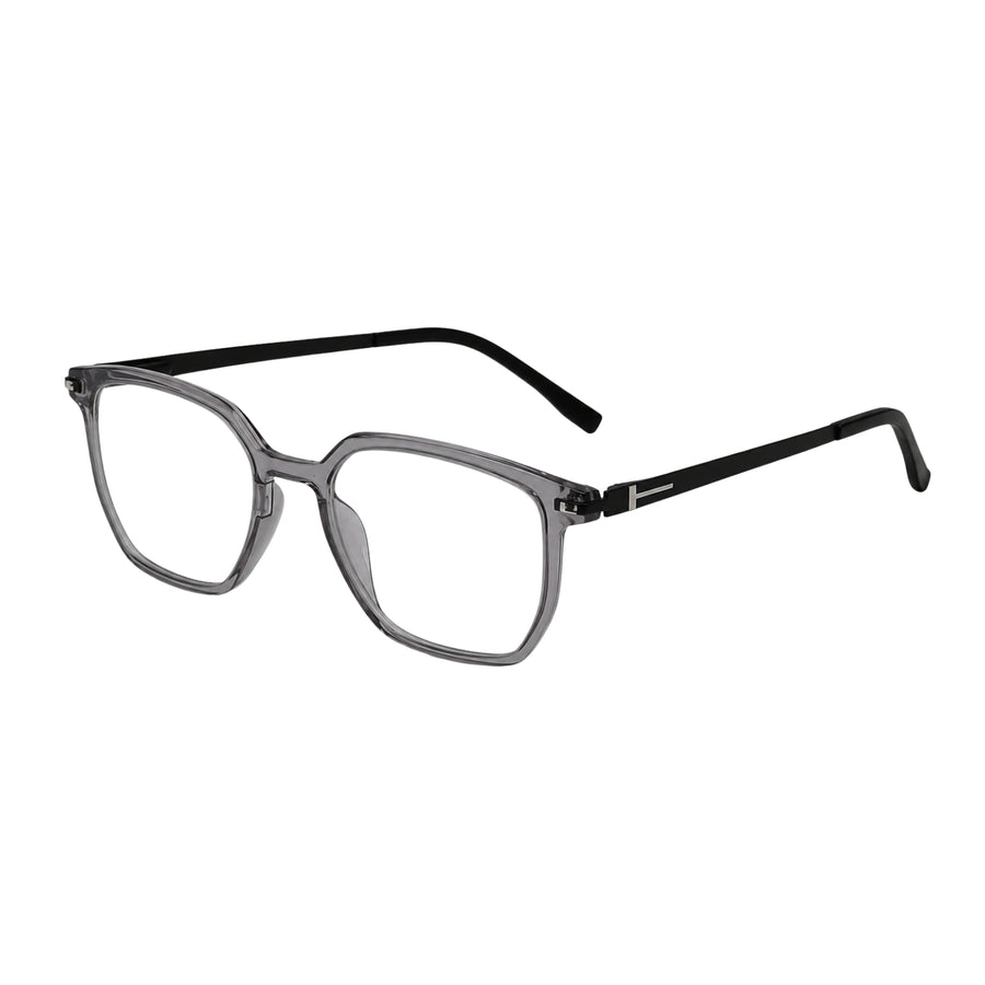Wednesday 1003 Grey optical frame – left angle view