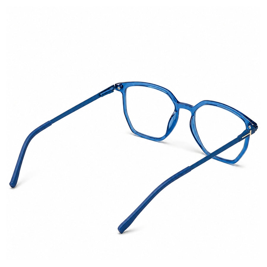 Wednesday 1003 Light Blue optical frame – side view