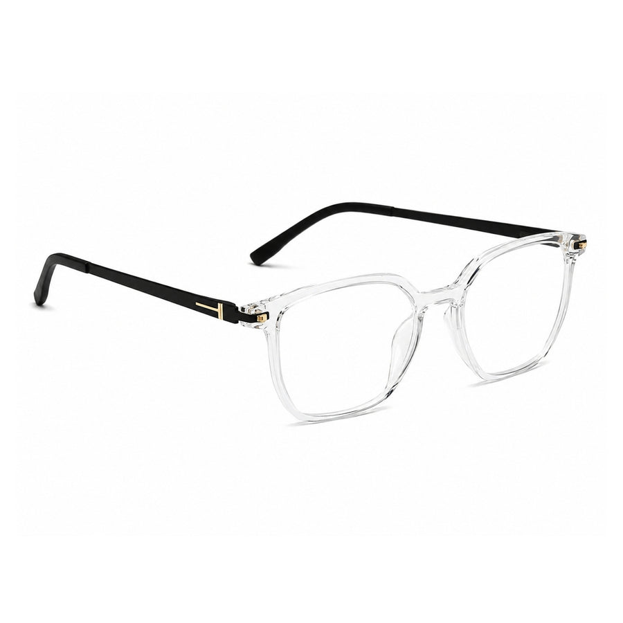 Wednesday 1003 White optical frame – right angle view