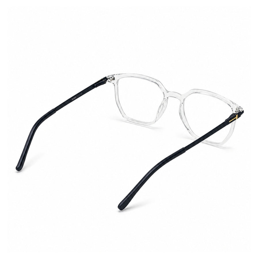 Wednesday 1003 White optical frame – side view
