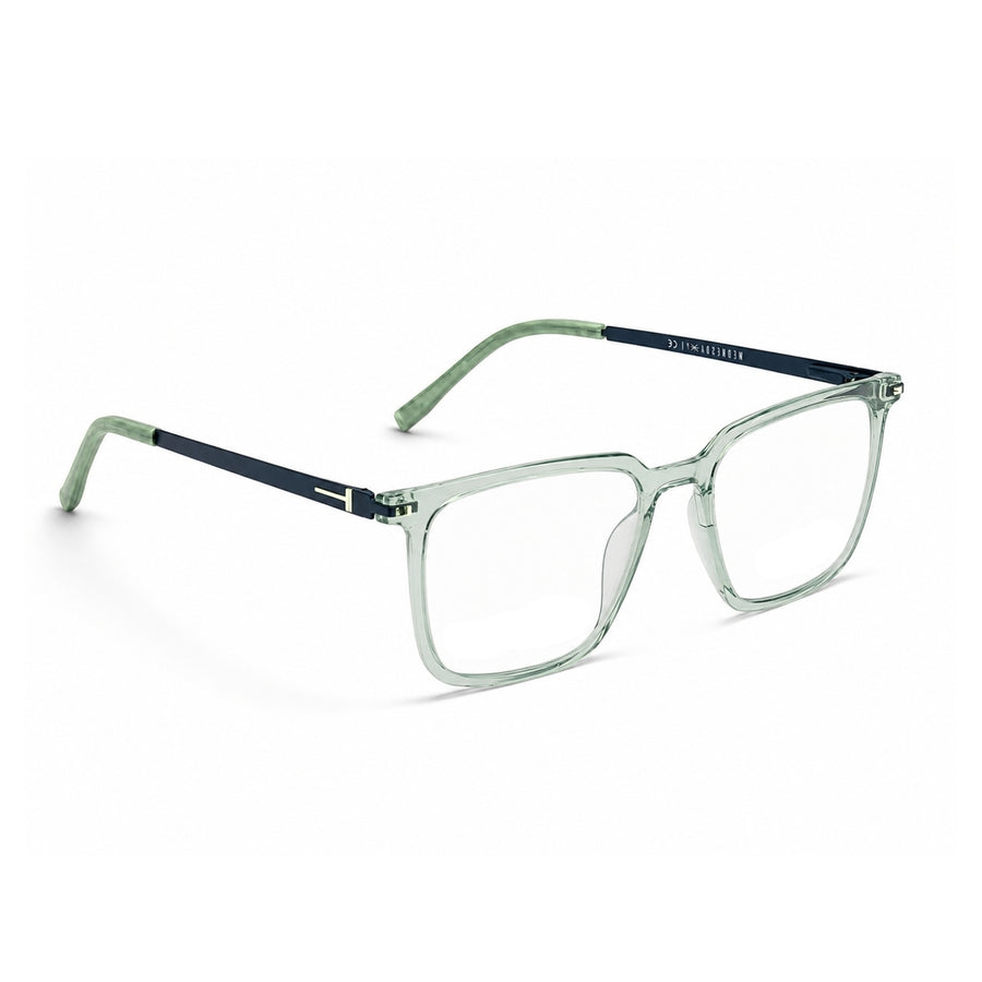 Wednesday 1004 Green optical frame – right angle view