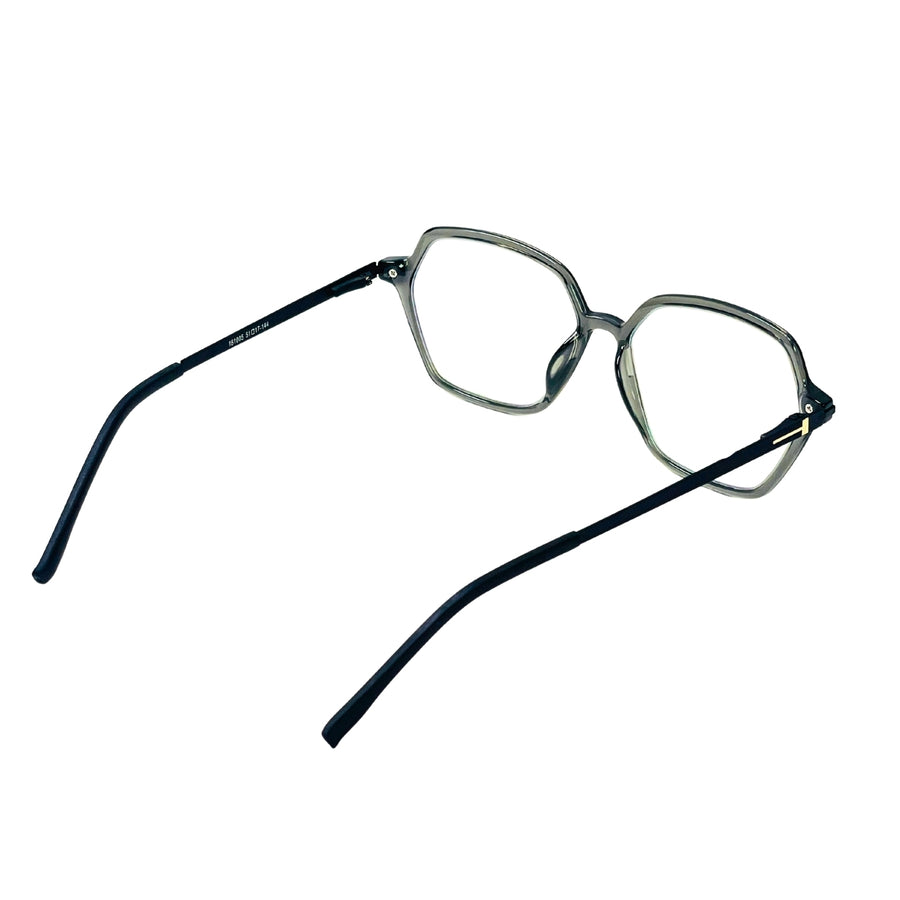 Wednesday 1005 Grey optical frame – side view