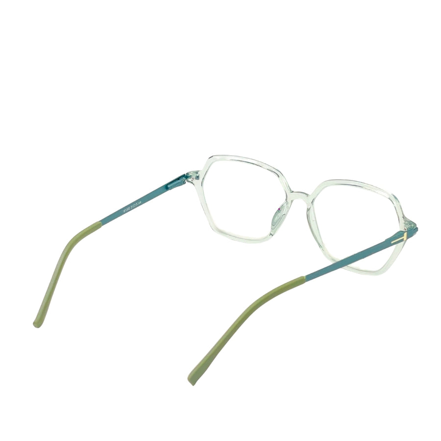 Wednesday 1005 Light Green optical frame – side view