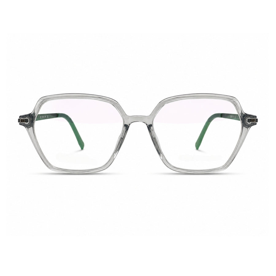 Wednesday 1005 Smoke Grey optical frame – front view