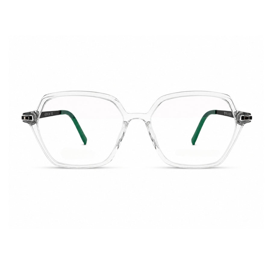 Wednesday 1005 White optical frame – front view