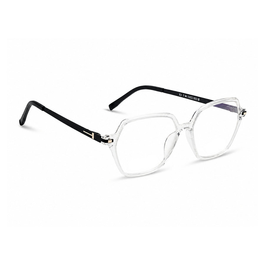 Wednesday 1005 White optical frame – right angle view