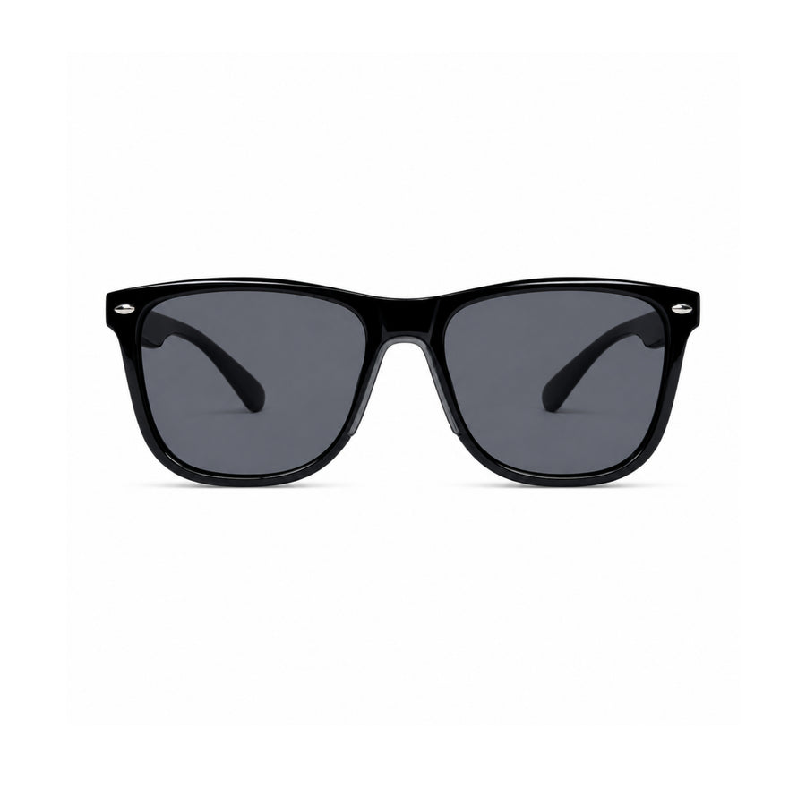 VERLIN 8372 BLK Polarized Prescription-Friendly Sunglasses — supplied original front-angle product photo
