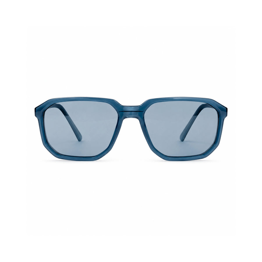 VERLIN 91128 BLUE Polarized Prescription-Friendly Sunglasses — supplied original front-angle product photo