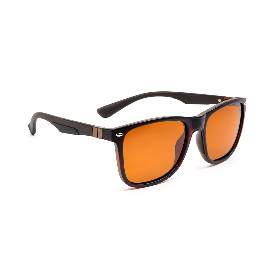 VERLIN 91133 BROWN Polarized Prescription-Friendly Sunglasses — supplied source view 3