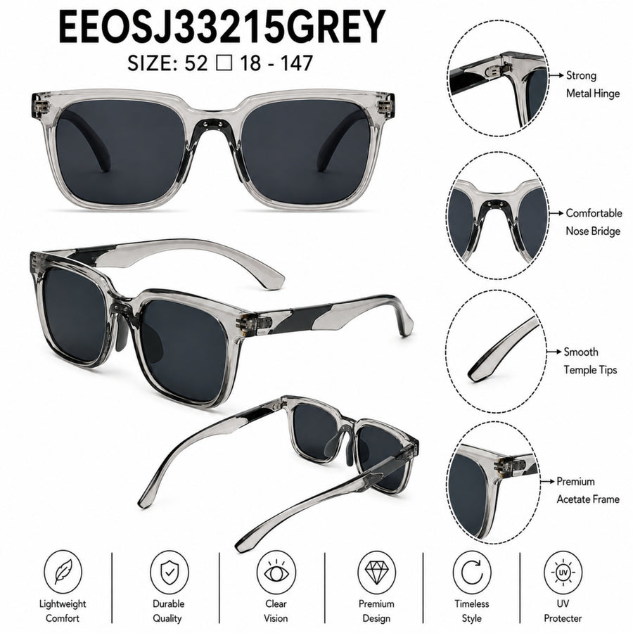 VERLIN Y Pole 25005 GREY Polarized Sunglasses — supplied source view 5