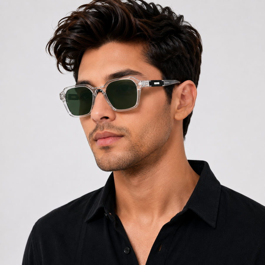 VERLIN Y Pole 25006 TP Polarized Sunglasses — supplied matching model image