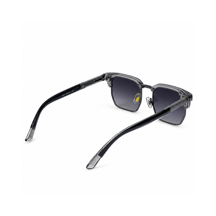 VERLIN 6307 Grey Clubmaster Prescription-Friendly Sunglasses — supplied source view 4