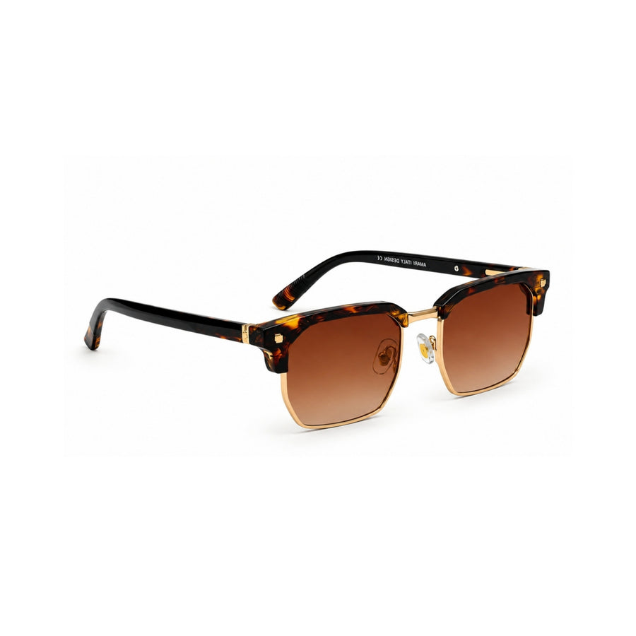 VERLIN 6307 Tortoise Clubmaster Prescription-Friendly Sunglasses — supplied source view 3