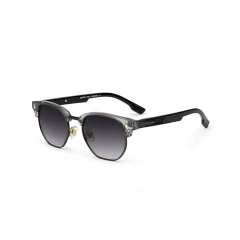 VERLIN 6311 Grey Clubmaster Prescription-Friendly Sunglasses
