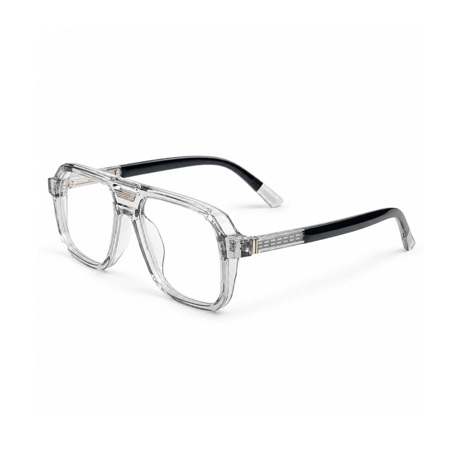 VERLIN 6240 Clear Crystal navigator frame, three-quarter view