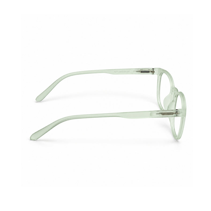 Basics T011 Mint Green — temple and size view