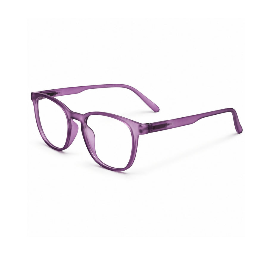 Basics T011 Purple — three-quarter view