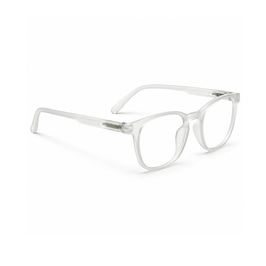 Basics T011 Clear — reverse three-quarter view