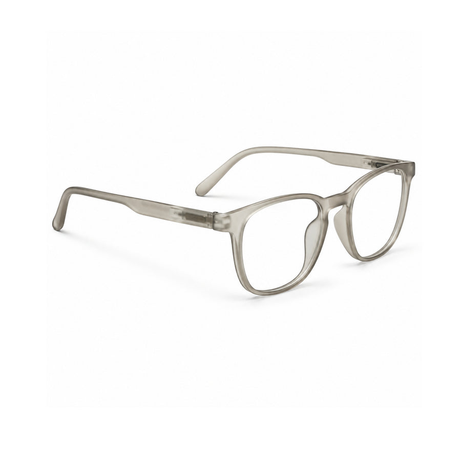 Basics T011 Olive Grey — reverse three-quarter view