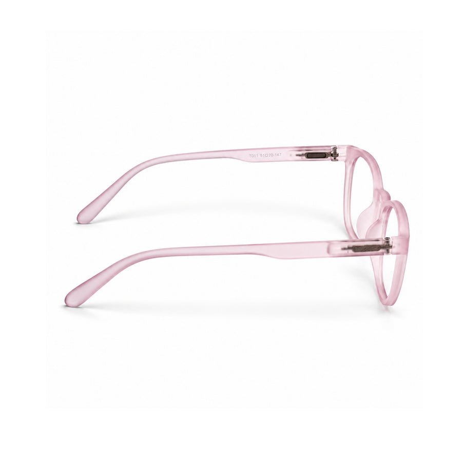 Basics T011 Rose Pink — temple and size view