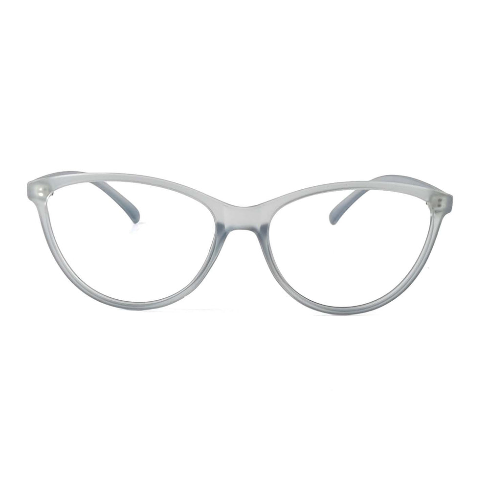 Verlin 3210 Cat-Eye Eyeglass Frame – TP White