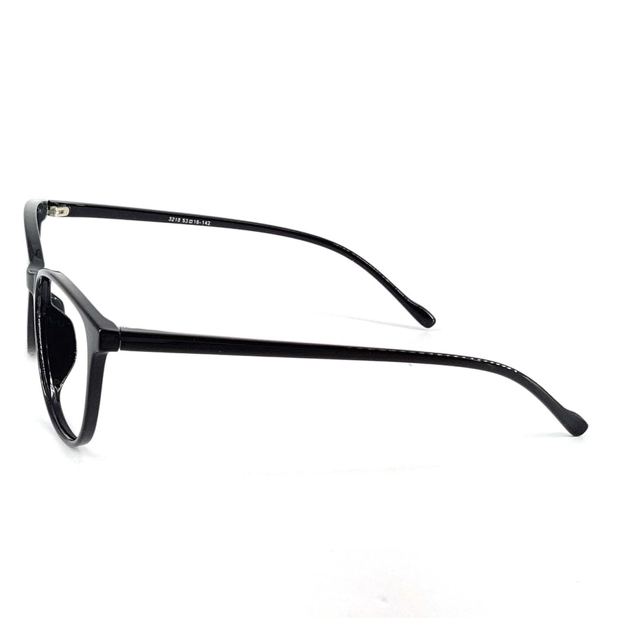 Verlin 3218 Cat-Eye Optical Frame in Black — side view