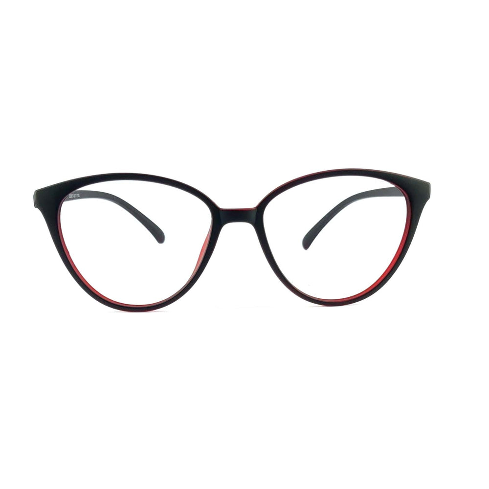 Verlin 3209 Cat-Eye Eyeglass Frame – Red