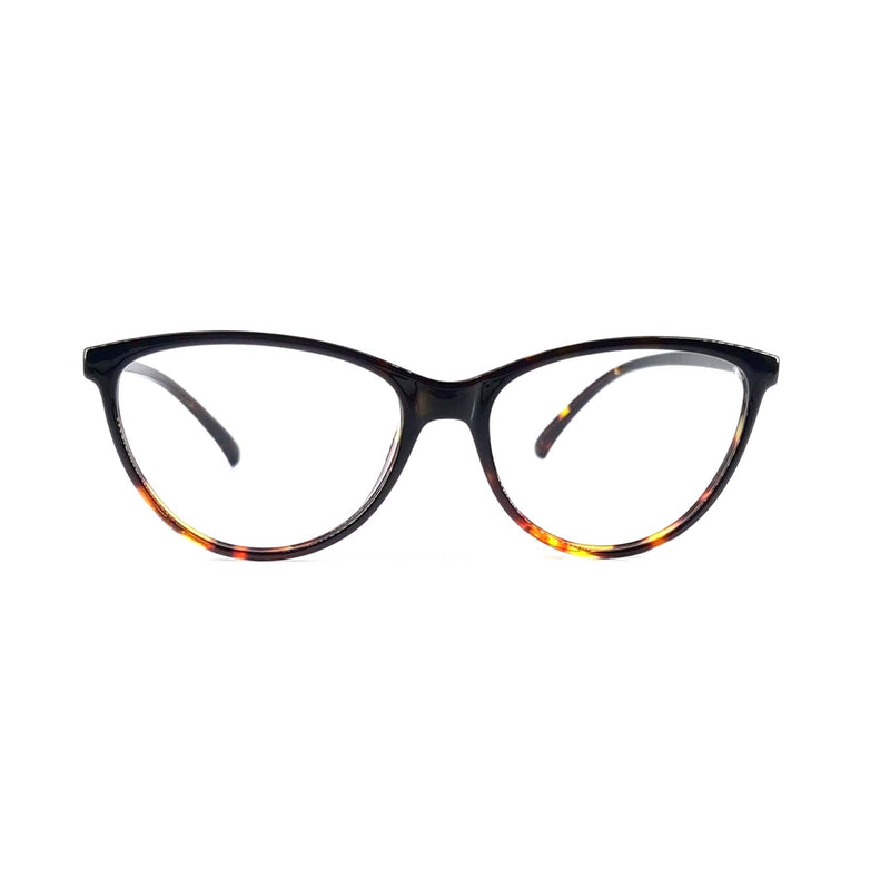 Verlin 3210 Cat-Eye Eyeglass Frame – Tiger, supplied product view 1