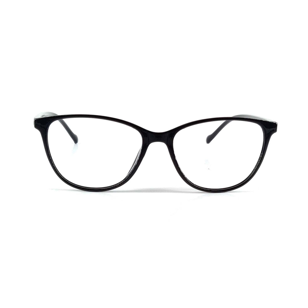 Verlin 3218 Cat-Eye Eyeglass Frame – Black
