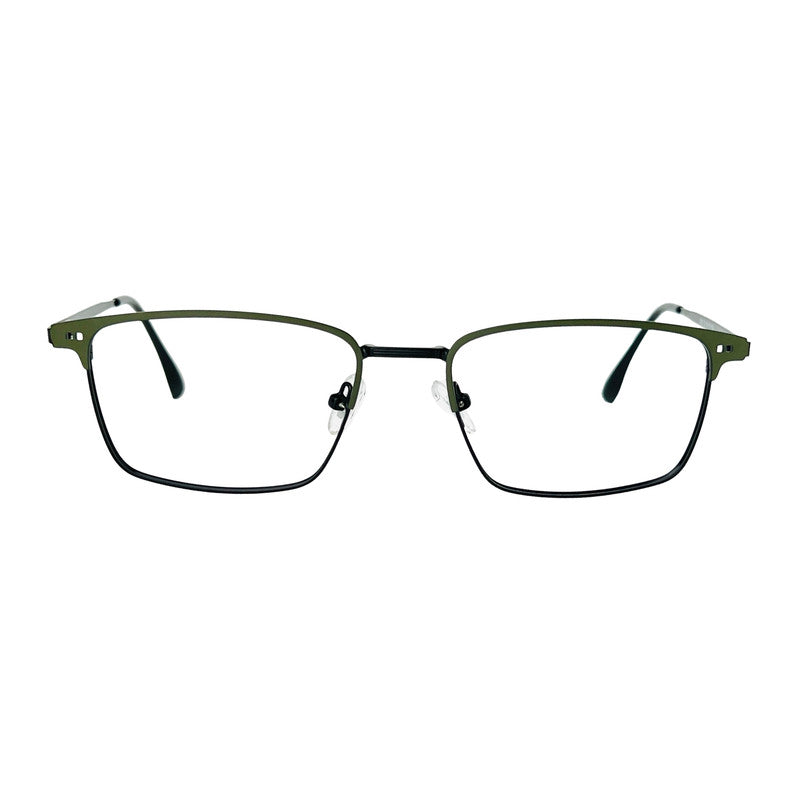 Black Full Rim Square Verlin Eyewear (9853)