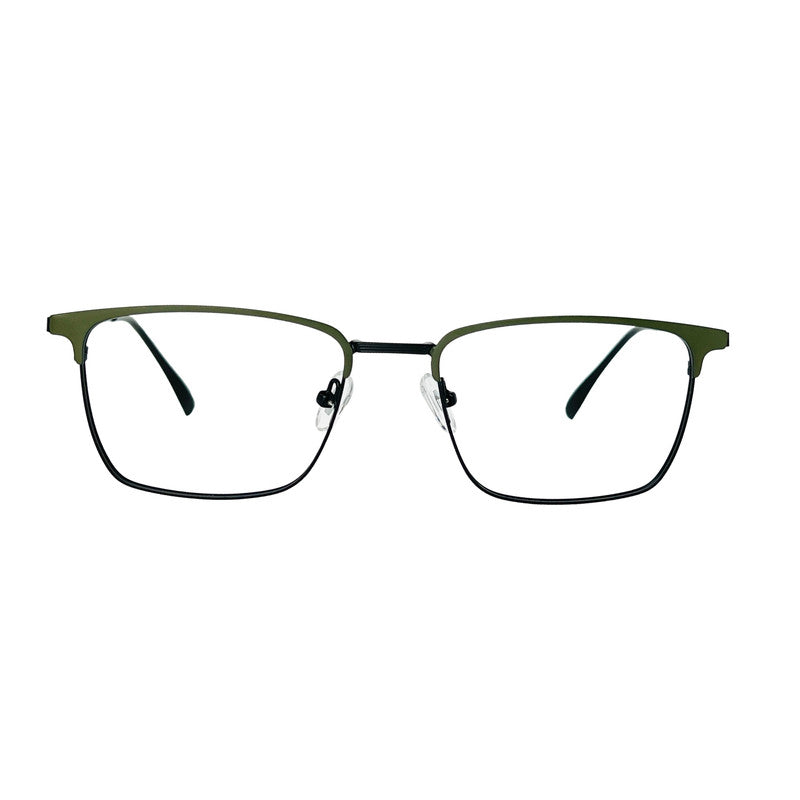 Black Full Rim Square Verlin Eyewear (9855)