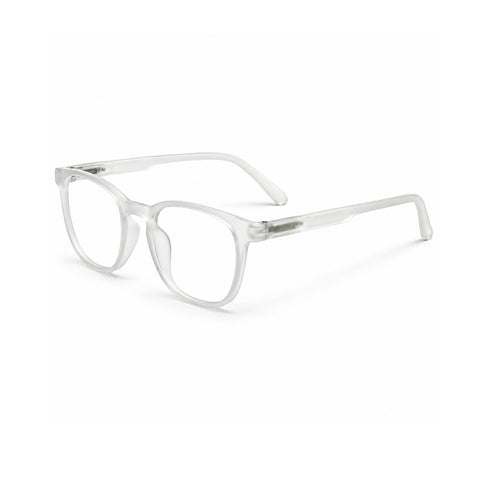 Basics 2802 Rounded Square Optical Frame in Clear