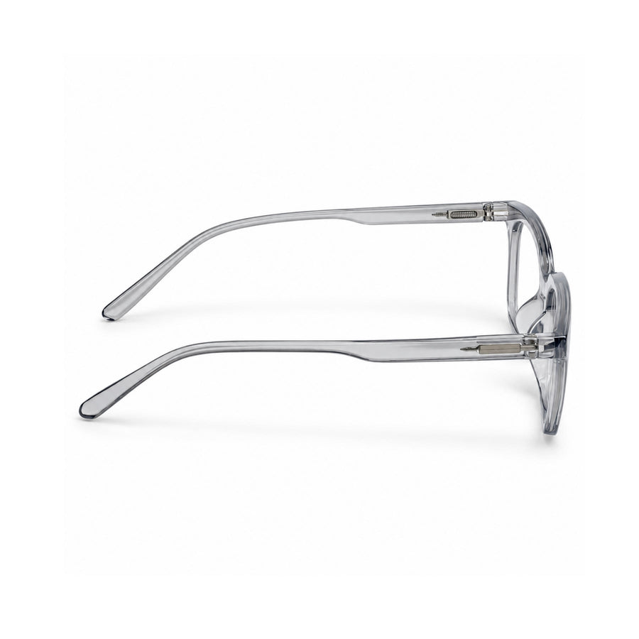 Basics Neo 2815 Square Optical Frame in Grey — side view