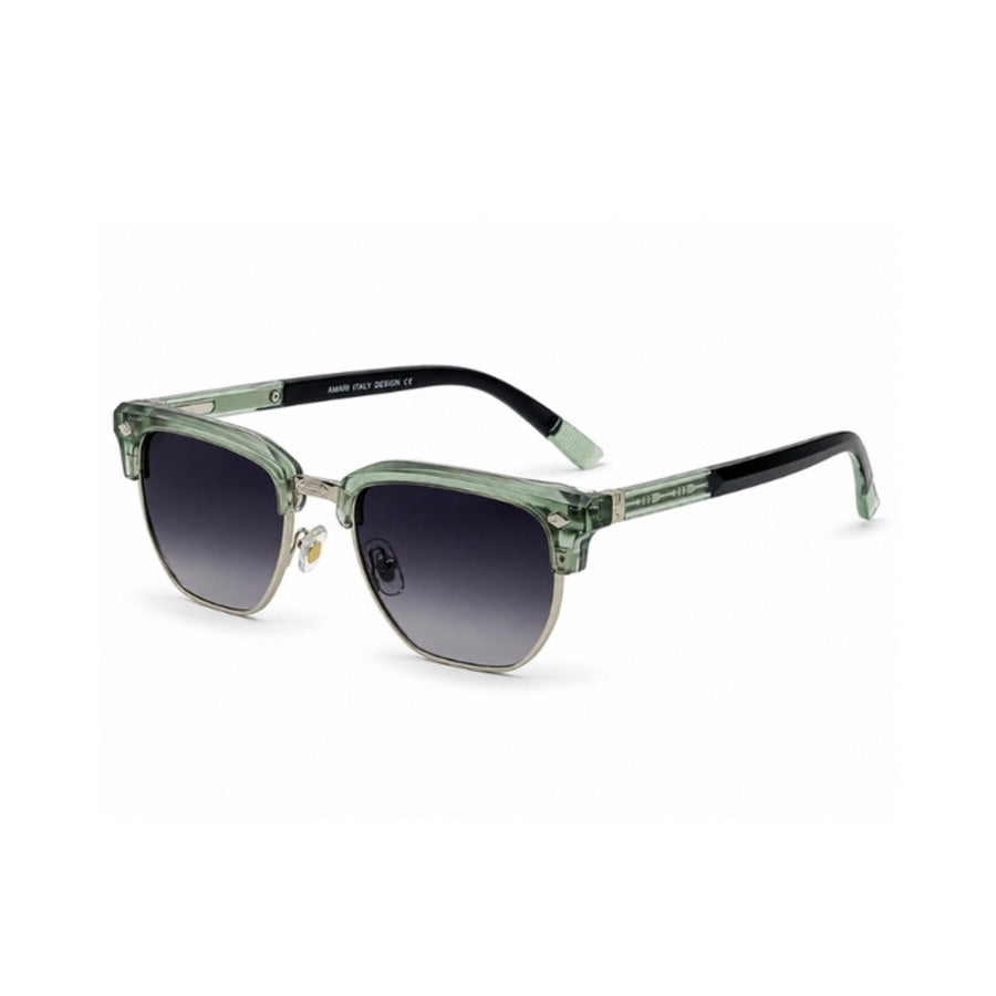 VERLIN 6318 Green Clubmaster Prescription-Friendly Sunglasses — supplied source view 2