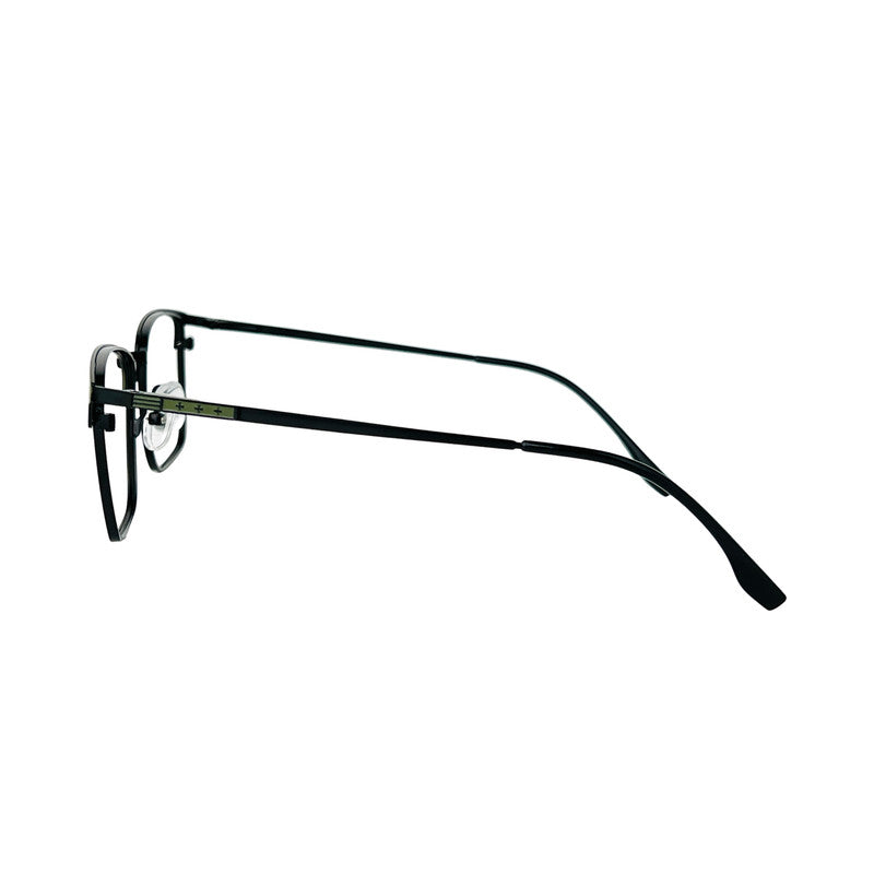 Black Full Rim Square Verlin Eyewear (9855)