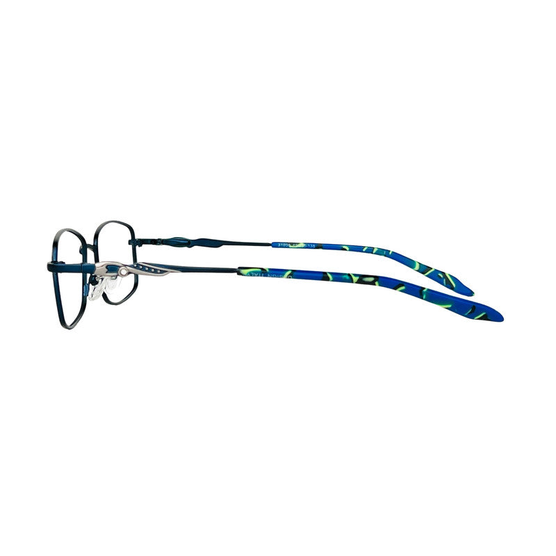 Blue Full Rim Square Verlin Eyewear (5106)