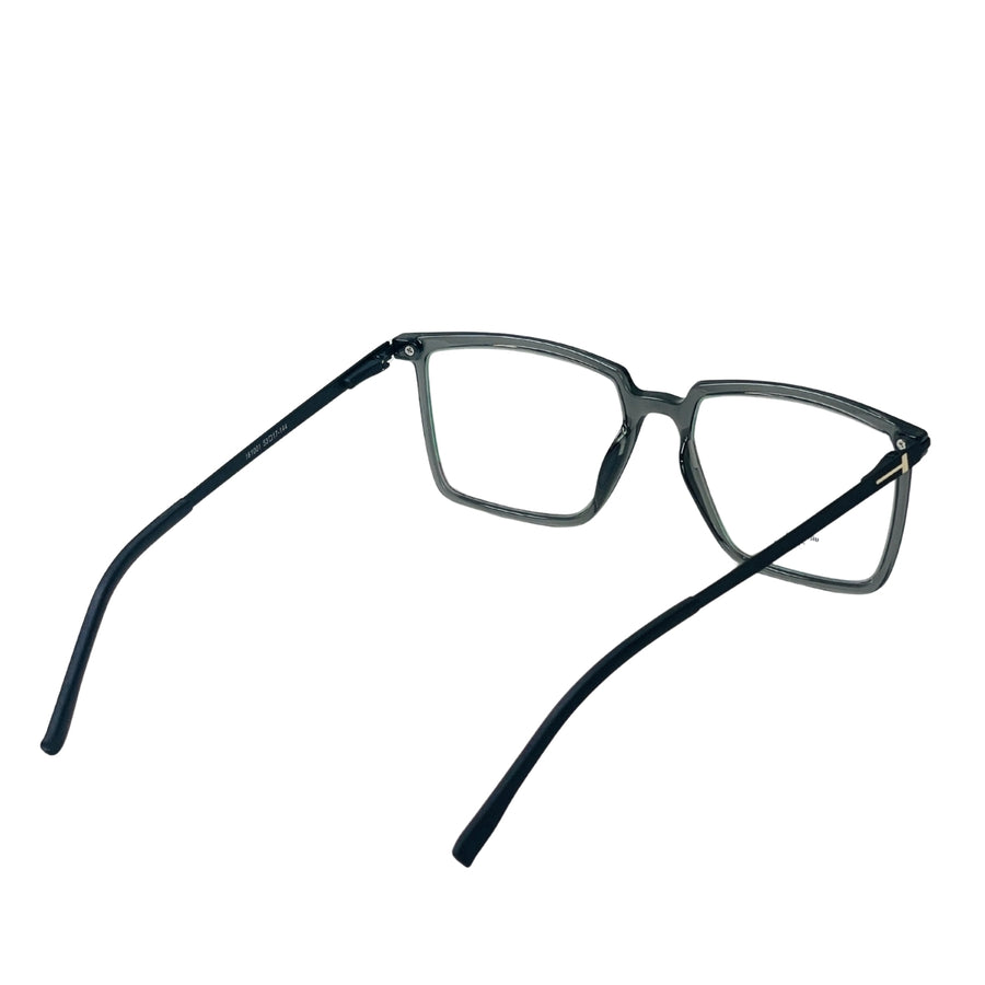 Wednesday 1001 Grey optical frame – side view