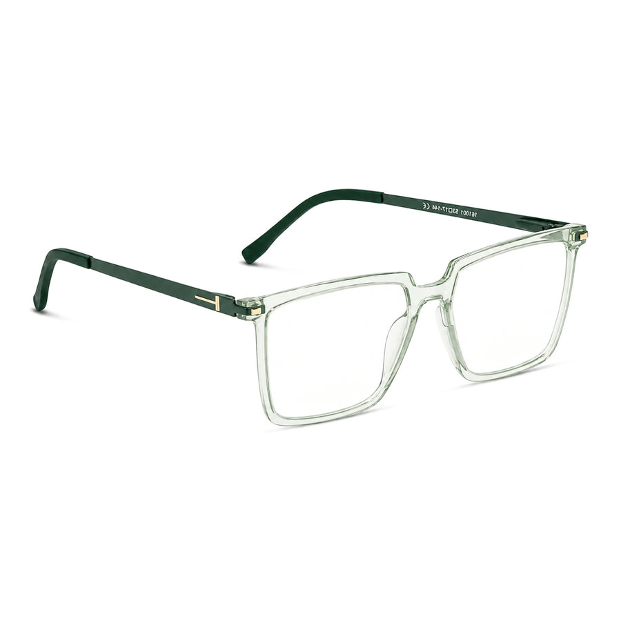 Wednesday 1001 Light Green optical frame – right angle view