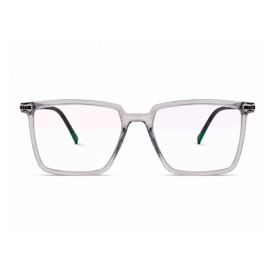 Wednesday 1001 Smoke Grey optical frame – front view